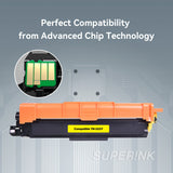 Compatible Brother TN223 Yellow Toner Cartridge WITH CHIP