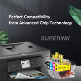 Compatible Brother LC401 Ink Cartridge Combo High Yield