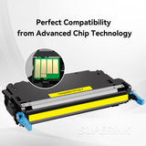 Compatible HP C9732A Yellow Toner Cartridge (HP645A) By Superink
