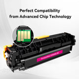 Compatible HP CC533A (304A) Magenta Toner Cartridge