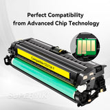 Compatible CE272A Yellow Toner Cartridge (HP 650A) By Superink