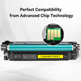 Compatible HP CF362X Toner Cartridge Yellow High Yield