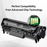 Compatible HP 12X (Q2612X) Black Toner Cartridge