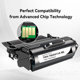 Compatible Lexmark T654 / T654X11A Black Toner Cartridge By Superink