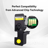 Compatible Kyocera TK5232 Y 1T02R9AUS0 Yellow toner By Superink