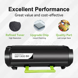 Compatible Lexmark 56F1X00 Black Toner Cartridge
