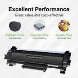Compatible Brother TN-760 / TN760 Black Toner WITH CHIP