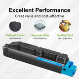 Compatible Ricoh 408311 Cyan Toner By Superink