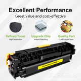 Compatible HP CF382A (312A) Yellow Toner Cartridge By Superink
