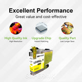 Compatible Brother LC406XL High Yield Yellow Ink Cartridge by Superink