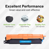 Compatible Brother TN223 Cyan Toner Cartridge WITH CHIP