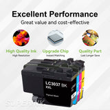 Compatible Brother LC3037 XXL Combo Ink Cartridge BK/C/M/Y