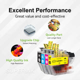 Compatible Brother LC401 Ink Cartridge Combo High Yield
