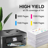 Compatible Brother LC402XL Ink Cartridge Combo High Yield