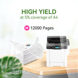 Compatible Ricoh 408312 Magenta Toner By Superink