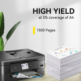 Compatible Brother LC402 Yellow Ink Cartridge High Yield