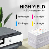 Compatible HP 910XL Combo High Yield Ink Cartridge