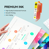 Compatible HP 923e EvoMore Yellow Cartridge