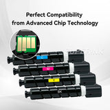 Compatible Canon GPR-58 Toner Cartridge Combo BK/C/M/Y