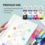 Compatible Epson T49H Set of 4 Ink Bottles